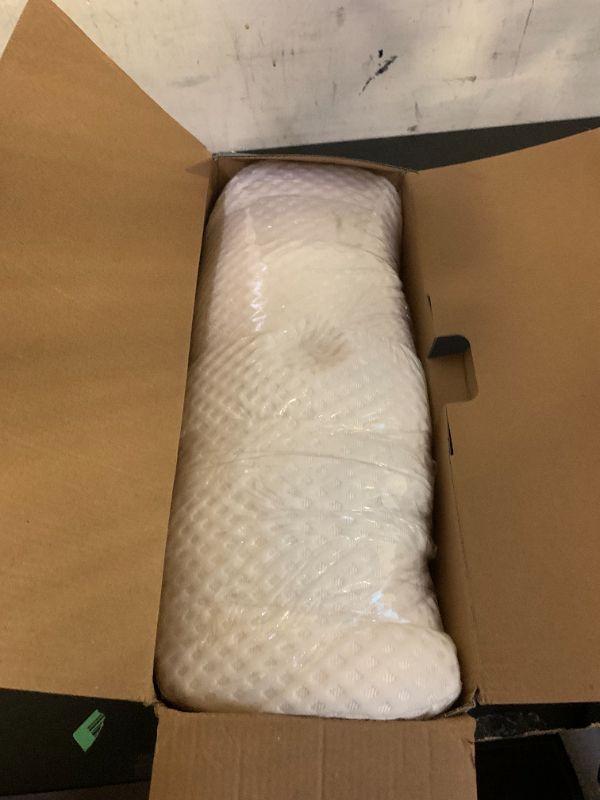 Photo 1 of Osteo Cervical Pillow for Neck Pain Relief, Hollow Design Odorless Memory Foam Pillows with Cooling Case, Adjustable Orthopedic Bed Pillow for Sleeping, Support for Side Back Sleepers