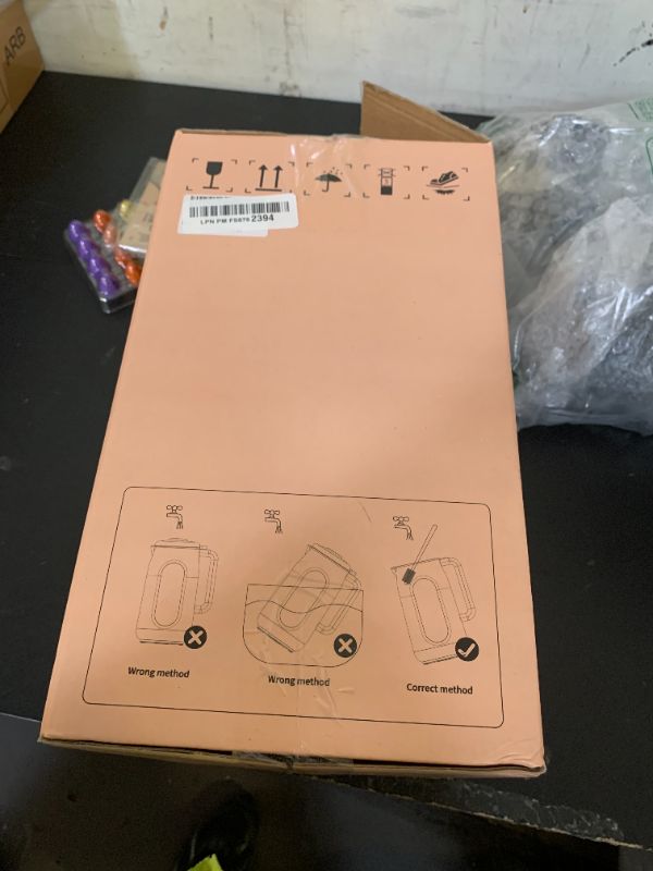 Photo 1 of 10-in-1 Nut Milk Maker Machine, 42oz Automatic Nut Milk Maker with LED Touch Screen, Self-Cleaning, 12H Delay Start, Keep Warm, Automatic for Soy/Oat/Almond Milk, Juice,Coconut,Plant Base & Boil Water