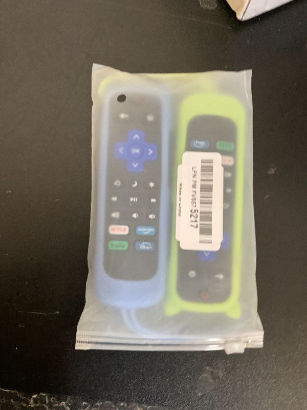 Photo 1 of (Pack of 2) OneBom Replacement Remote for Roku TV with Soft Protective Silicone Cover(Glow in The Dark), Universal Remote for TCL/Hisense/Onn/Sharp/Element/Philips Roku Smart TV