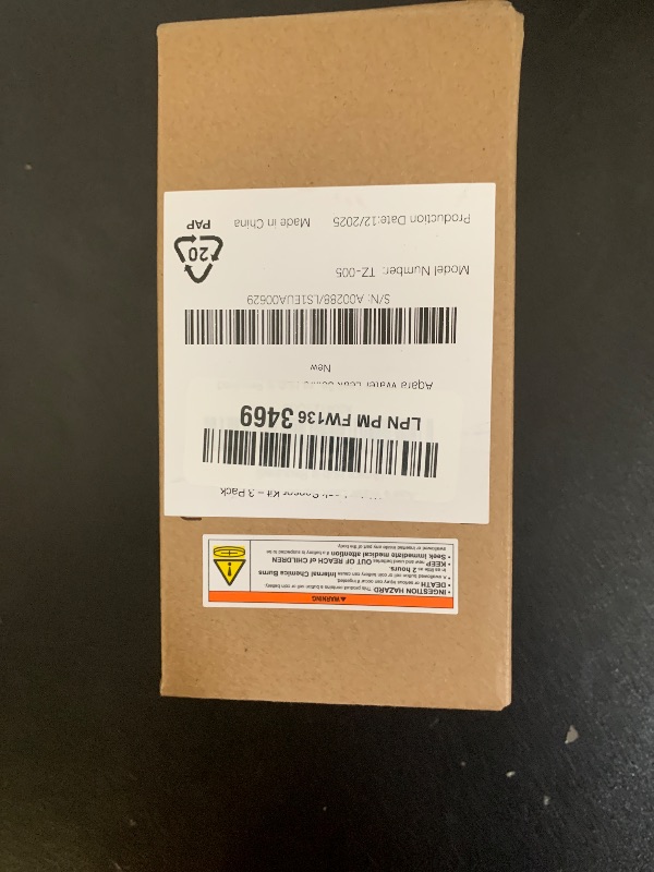 Photo 1 of Aqara Water Leak Sensor 3 Pack, Zigbee Wireless Water Leak Detector for Alarm System and Smart Home Automation, Requires AQARA HUB, App Notifications, for Kitchen, Bathroom, Basement, Works with IFTTT