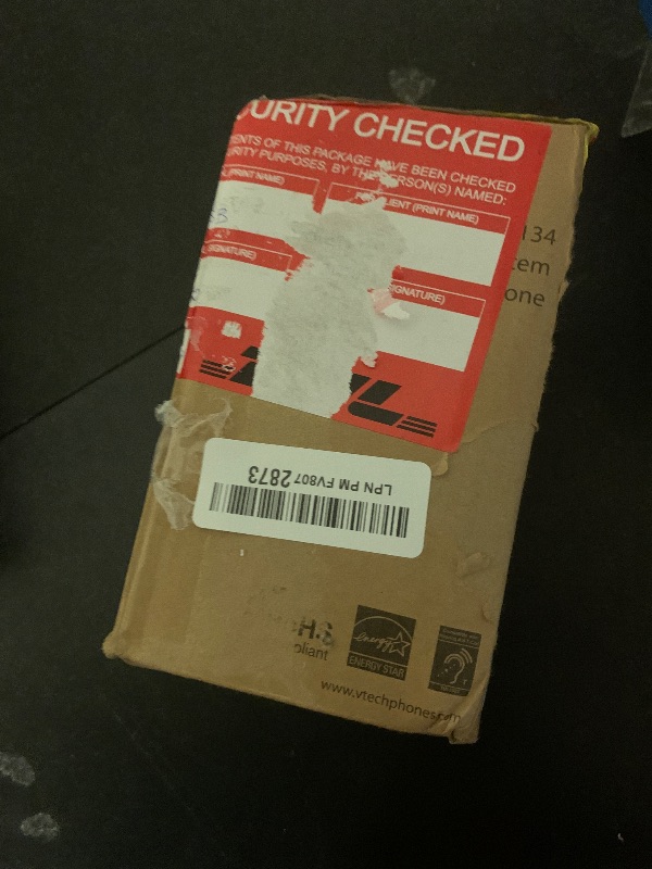 Photo 1 of VTech VG134 DECT 6.0 Cordless Phone with Digital Answering System, Full-Duplex Speakerphone, Backlit Keypad & Display, Caller ID/Call Waiting.