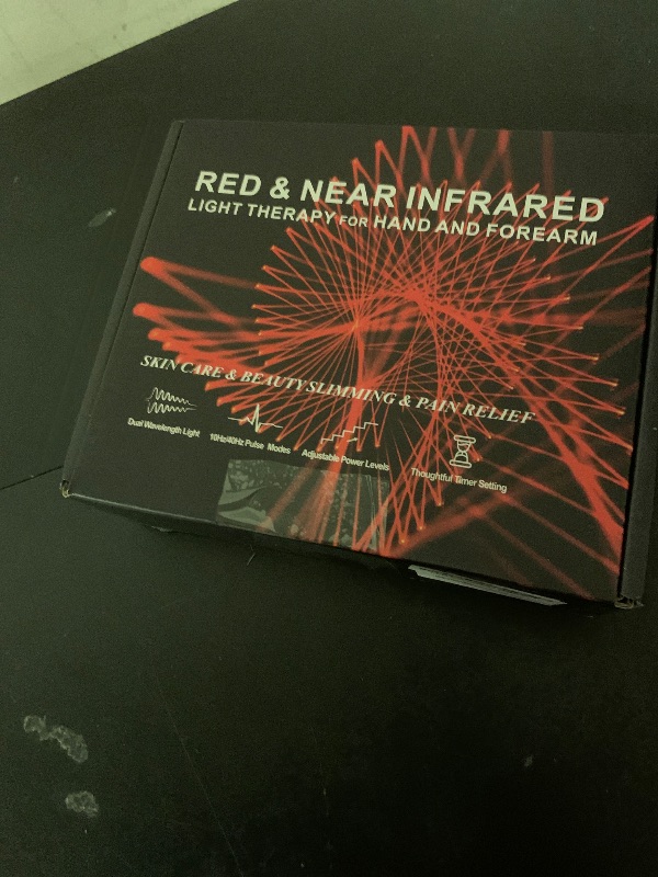 Photo 1 of Red-Light-Therapy-for-Hands,Therapy for Finger Wrist,Near Infrared Light Therapy & Red Light Therapy for Body,Dual Wavelength 150 LEDs for Hands Pain Relief(16.5IN*8IN)