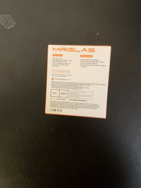 Photo 1 of ?Upgraded? 125W Car Charger USB C Super Fast Charging, [PD65W & QC60W][All Metal] MRGLAS Cigarette Lighter Car Charger, RV Car Electronics Accessories for iPhone 17 Pro Max iPad Samsung S25 Pixel 10