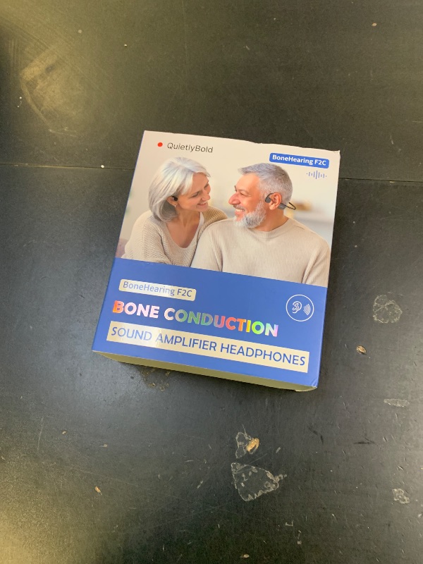 Photo 1 of BD-F2H Bone Conduction hearing amplifier for Seniors, 5-Level Memory Volume, IPX5 Waterproof - personal hearing amplifier with the latest Bluetooth (BT) 5.3 technology open ear headphones
