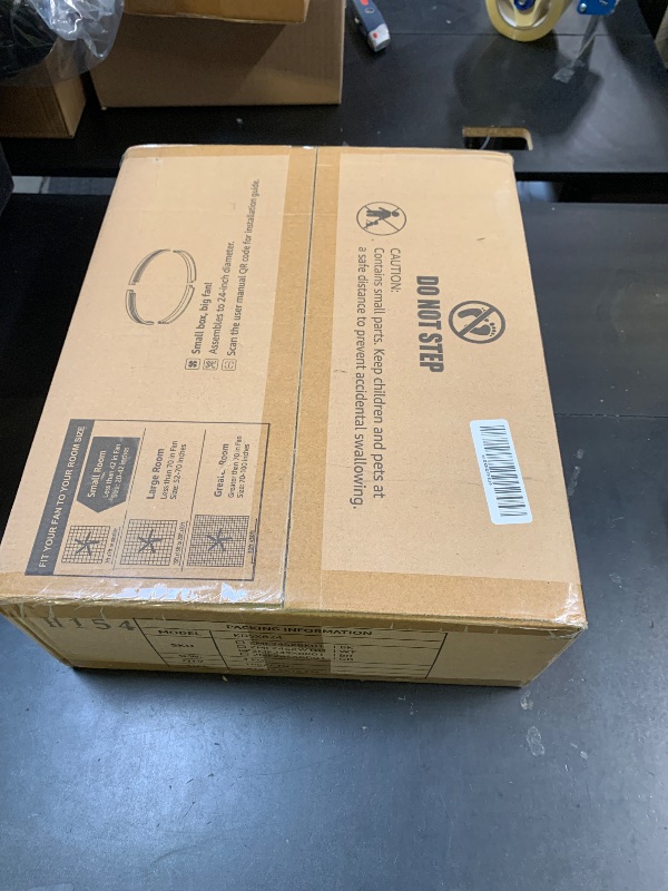 Photo 1 of ZMISHIBO 24 Inch Ceiling Fans with Lights and Remote, Modern Low Profile Ceiling Fan, 3000-6000K Dimmable Flush Mount LED Fan Light, 6 Wind Speeds, Fandelier Ceiling Fans for Bedroom- Brown