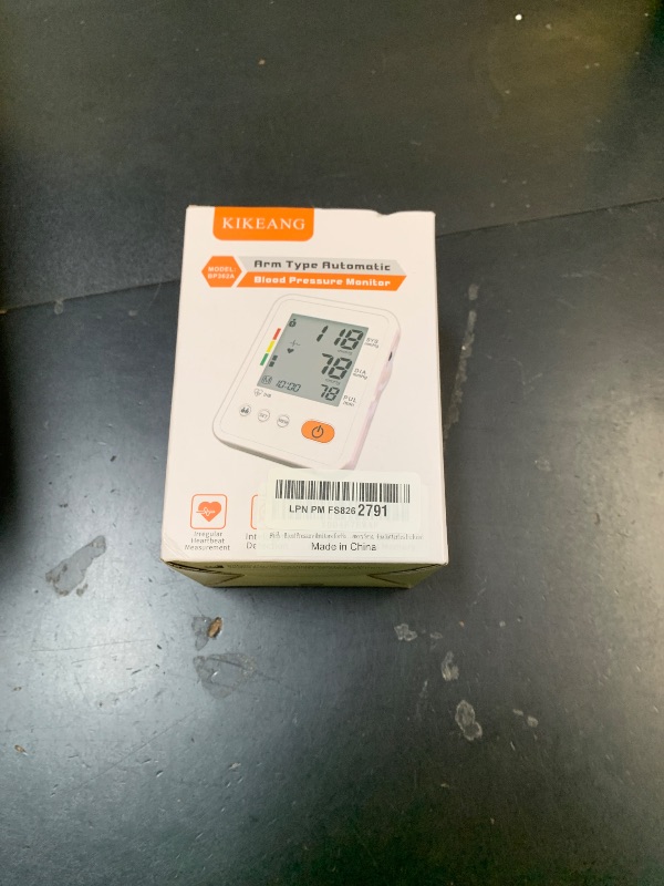Photo 1 of Blood Pressure Monitors for Home Use with 2 Size Cuff (22-42cm & 38-55cm), Blood Pressure Monitor XL & Medium-Large Cuffs, 2 * 120 Memory Sets, 4 Aa Batteries Included