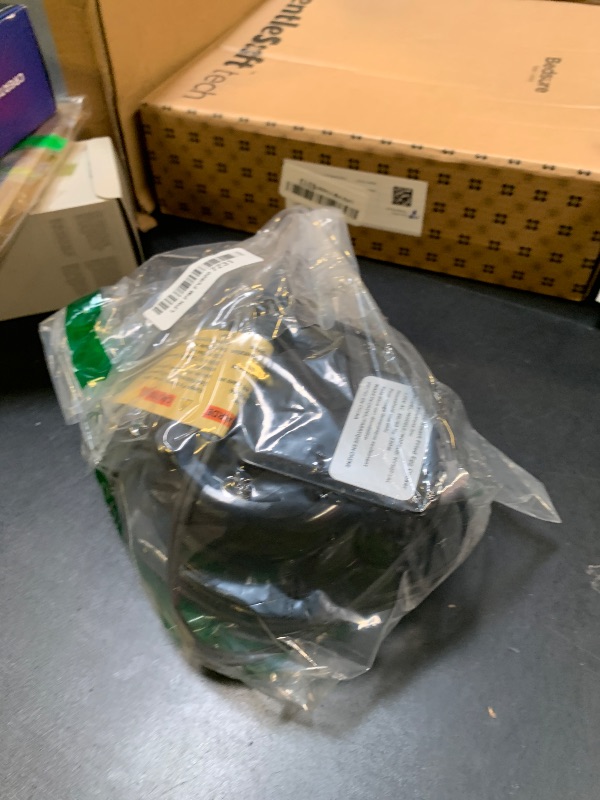 Photo 1 of Hyvance Smart Fried Egg Cooker, Automatic Fried Egg Maker for 6 Features like Sunny Side Up, Over Easy, Fully Cooked & More. Auto Power Off, Alarm, Round Shape, Non Stick Coating (Black)