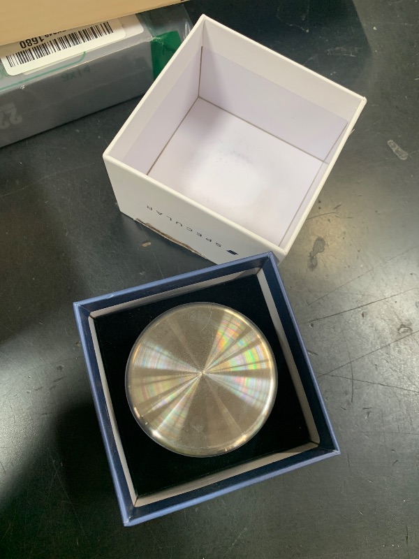 Photo 1 of SPECULAR 2.5 Inch Stainless Steel Herb Grinder, Manual 3 Piece Kitchen Grinder, Medium Coarse Grind