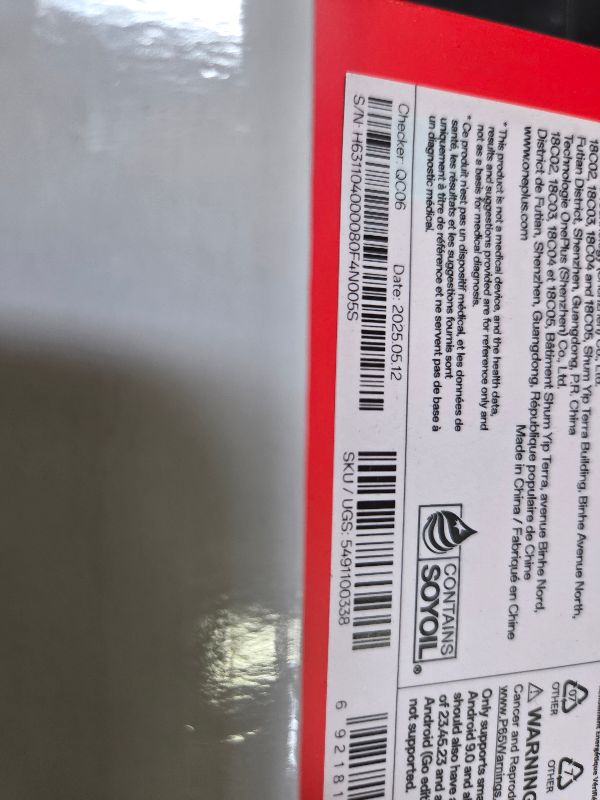 Photo 1 of OnePlus Watch 3 Emerald Titantium, 32GB, 120-Hour Battery, Health & Fitness Tracking, Sapphire Crystal Design, Titanium Bezel, Dual-Engine, Wear-OS by Google, not Compatible with iOS