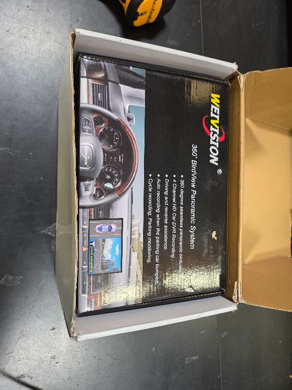 Photo 1 of Weivision Universal 360 Degree Bird View System Car DVR Record Panoramic View All Round Rear View Camera System for All Car