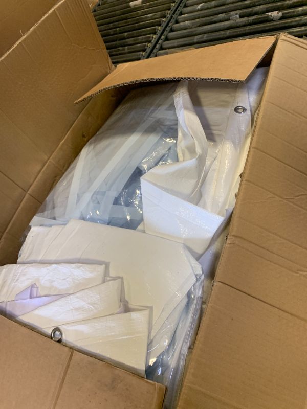 Photo 1 of LARGE WHITE CANOPY TENT 