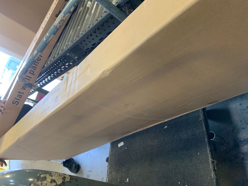 Photo 1 of Edenbrook Delta?King Bed Frame with Headboard – Wood Platform Bed Frame - Wood Slat Support- No Box Spring Needed - Compatible with All Mattress Types - White
