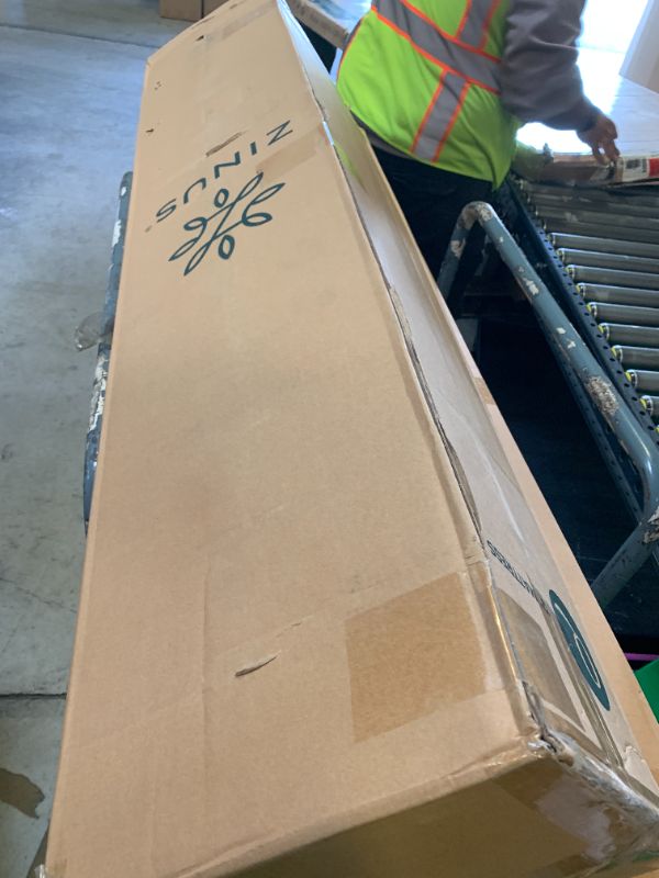 Photo 1 of Zinus Cool Support 12 Inch Hybrid Mattress, Cooling Gel Memory Foam, Heavy Duty Individually Wrapped Coils, Soothing Pressure Relief, Medium Firm Feel, CertiPUR-US Certified, Queen