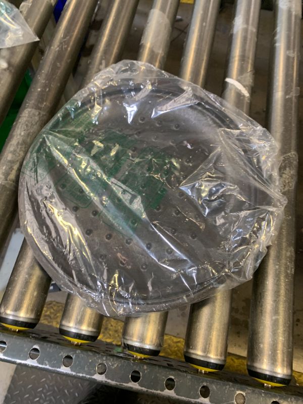 Photo 1 of Lodge 12 Inch Cast Iron Lid. Classic 12-Inch Cast Iron Cover Lid with Handle and Interior Basting Tips.