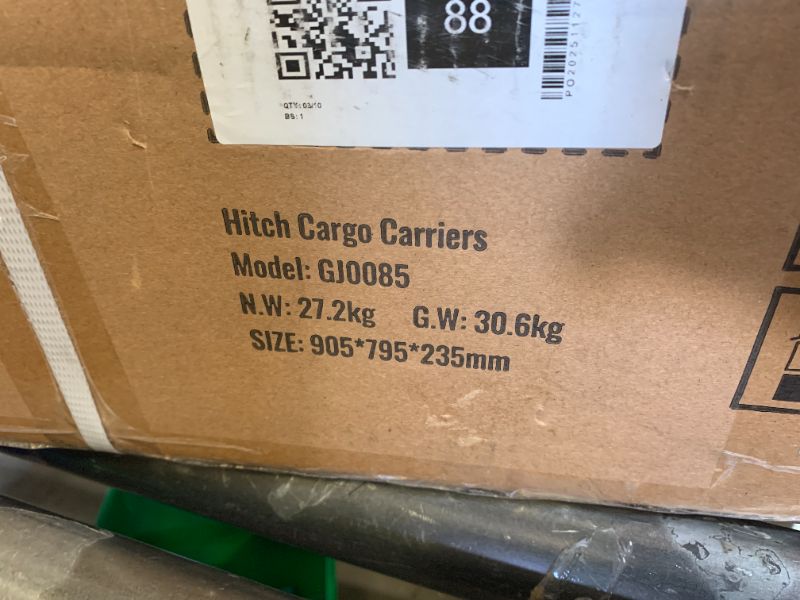 Photo 1 of --FACTORY SEALED-- TRAILER HITCH CARGO CARRIER --FACTORY SEALED--