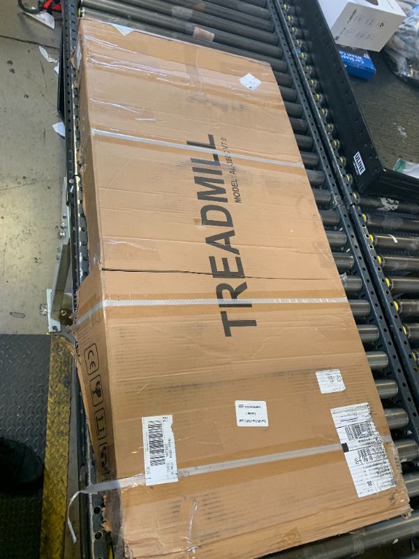 Photo 1 of AoraPulse Portable Foldable Treadmills for Home, Small Folding Treadmill for Home Office with 300 LBS Capacity, Walking Running Exercise Electric Compact Treadmill with LED Display