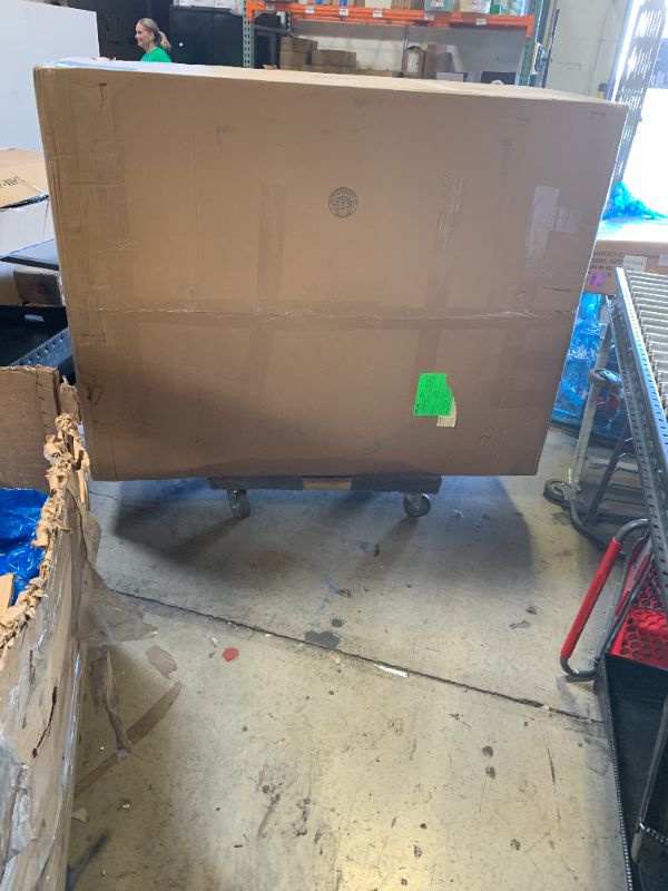 Photo 1 of Serta Ainsley 72.6" Convertible Sleeper Sofa, Queen Size, Dreamcoil Comfort, Soft Woven Fabric, Light Grey