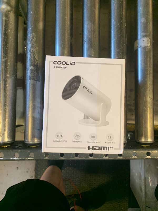 Photo 1 of [Built-in Apps & 2026 Upgraded] Mini Projector Support 4K 1080P Auto Keystone 180° Rotatable with WiFi 6 and Bluetooth 5.4, Projector Portable Compatibile with HDMI/TV Stick/Memory Stick/Laptop-White