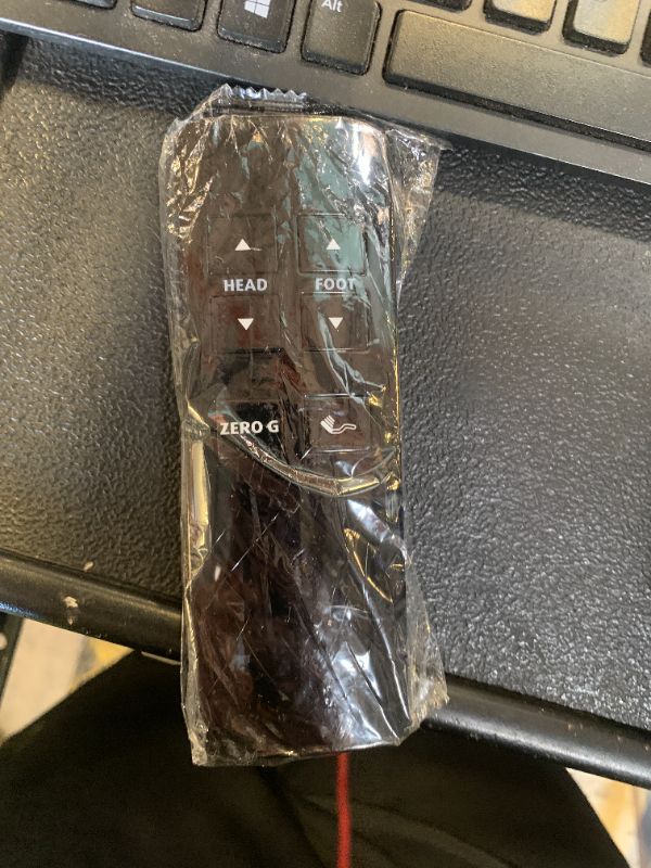 Photo 1 of New Replacement Remote Control Compatible with Serta Smart Motion Beautyrest Okin Refined keeson Motion Adjustable Bed JLDK.27.10.06 RF258GA Essentials IV (4) and V (5) (Black