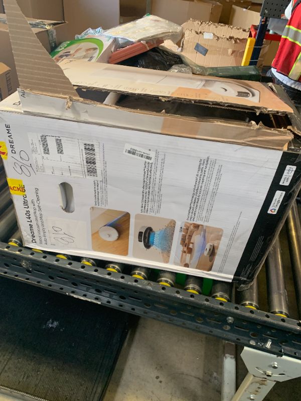 Photo 1 of Shark RV2610WA AI Ultra 2in1 Robot Vacuum & Mop with Sonic Mopping, Matrix Clean, Home Mapping, HEPA Bagless Self Empty Base, CleanEdge Technology, for Pet Hair, WiFi, Black/Silver (Renewed)