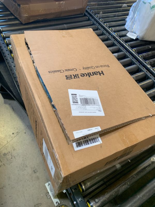 Photo 1 of Hanke 20 Inch Carry On Luggage Hard Shell Top Opening Aluminum Frame Hardside Suitcase with Spinner Wheels, Durable Rolling Luggage for Men & Women Travel, Christmas & Birthday Gifts, Caribbean Blue