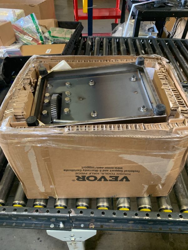 Photo 1 of VEVOR Commercial Sugar Cane Juicer, 110LBS/H High Output Sugarcane Juicer Machine with 3 Stainless Steel Rollers, 2.4" Large Inlet, Manual Sugarcane Juice Extractor Squeezer for Home/Commercial Use