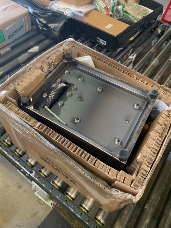 Photo 1 of VEVOR Commercial Sugar Cane Juicer, 110LBS/H High Output Sugarcane Juicer Machine with 3 Stainless Steel Rollers, 2.4" Large Inlet, Manual Sugarcane Juice Extractor Squeezer for Home/Commercial Use