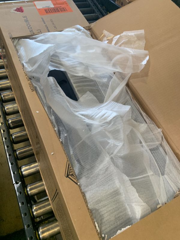 Photo 1 of Max & Lily Bunk Bed Twin Over Full Size with Ladder, Solid Wood Platform Bed Frame with Ladder for Kids, 14" Safety Guardrails, Easy Assembly, No Box Spring Needed, Blue