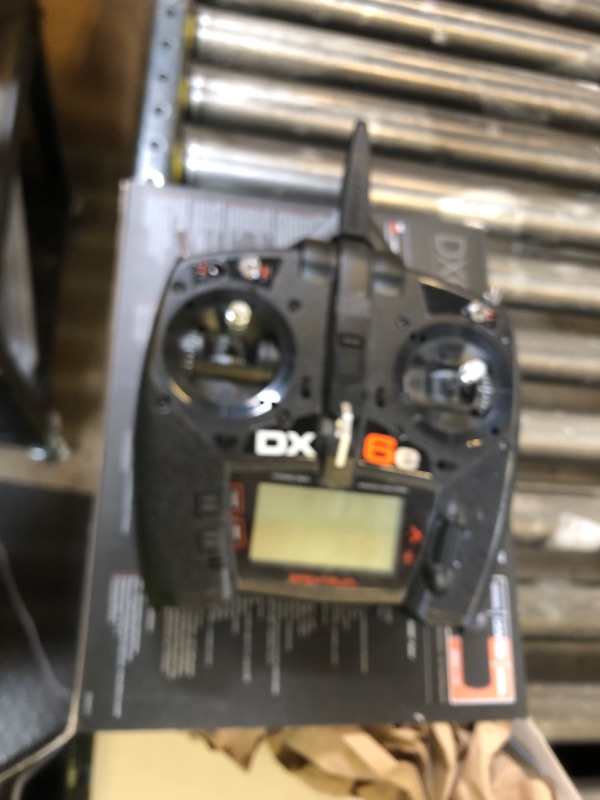Photo 1 of Spektrum DX6e 6-Channel DSMX 2.4GHz RC Radio Transmitter Only (No Receiver) with 250 Model Memory | Telemetry | Wireless Trainer Link, SPMR6655 , Black