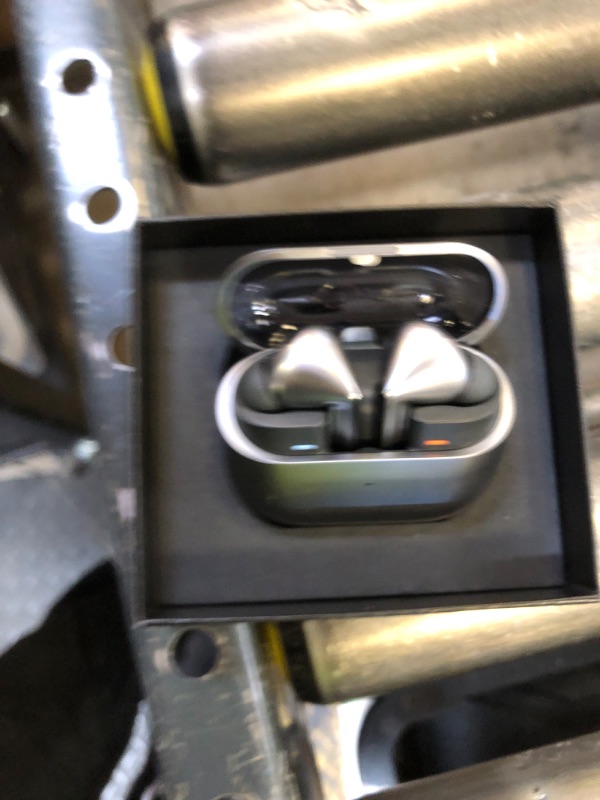 Photo 1 of Samsung Galaxy Buds 3 Pro AI True Wireless Bluetooth Earbuds, Noise Cancelling, Sound Optimization, Redesigned Comfort Fit, Silver [US Version, Amazon Exclusive, 2Yr Warranty]