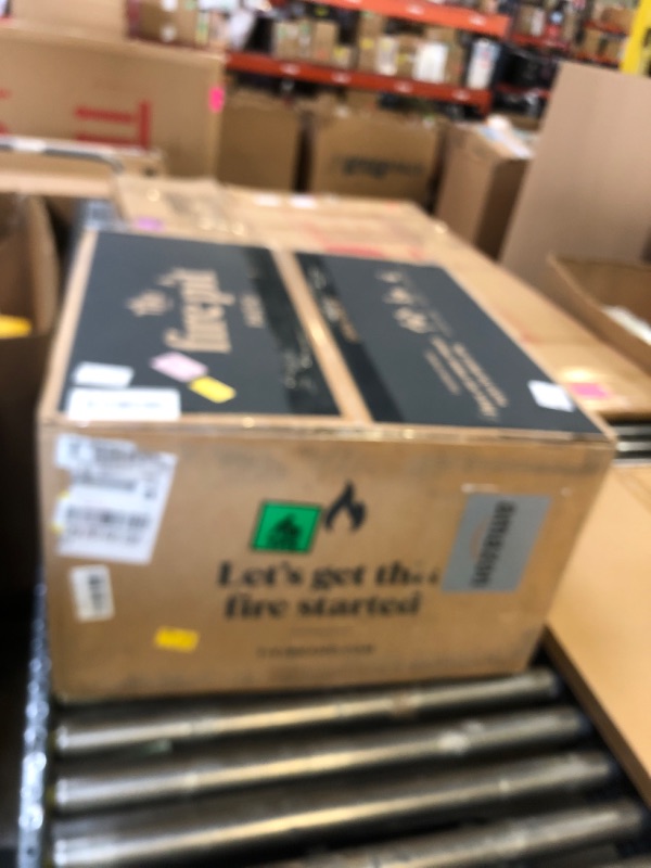 Photo 1 of TIKI Patio Smokeless Outdoor Fire Pit, 25-Inch Wood-Burning Bonfire with Removable Ash Pan, Stand, and Weather-Resistant Cover