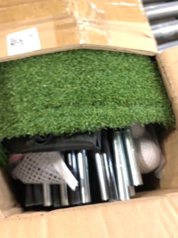 Photo 1 of KLAODOT Golf Net with Practice Mat,Golf Hitting Aid Nets 10x7FT for Backyard Driving Chipping Training Swing with Target Mat Balls for Outdoor Indoor?Gifts for Men Dad Him and Golfer