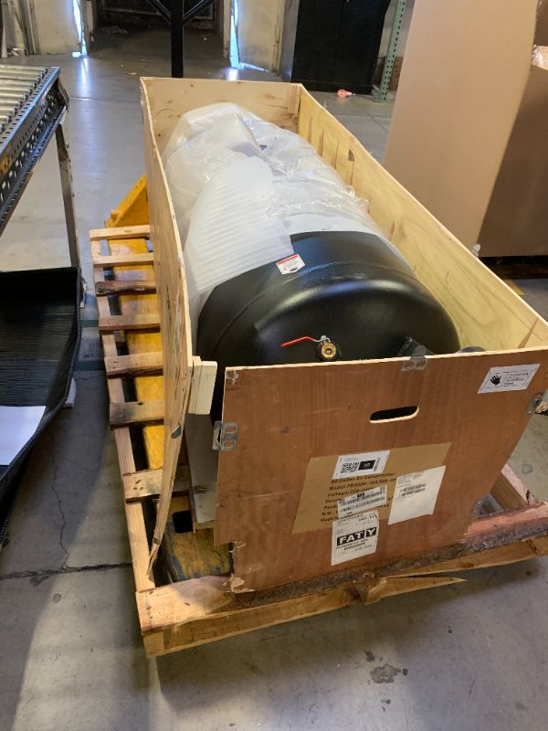 Photo 1 of VEVOR 80 Gallons Air Compressor, 6.5HP 15.5SCFM@90 PSI Oil-Free Air Compressor Tank with 145PSI Max Pressure, 86dB Quiet Air Tank for Industrial Manufacturing, Air Brushing, Spraying (3-Phase Power)