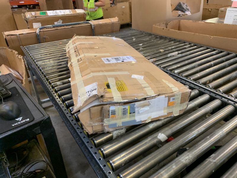 Photo 1 of INCOMPLETE SET*******Furnulem Queen Bed Frame with Headboard & 2 Fabric Drawers, Bed Frame Queen Size Featuring LED Lights, Built-in Charging Station & Storage Shelves, Metal Slats, No Box Spring Needed – Black Oak