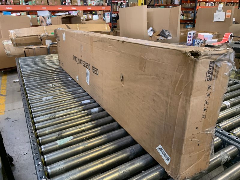 Photo 1 of Mika Natural King Upholstered Platform Bed | Storage Drawers | Low Profile