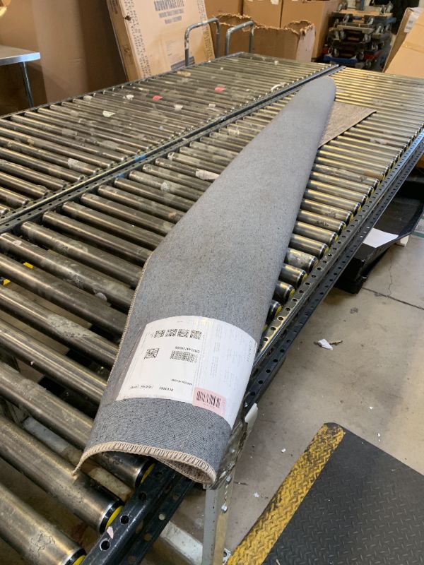 Photo 1 of Loloi Amber Lewis Molly Collection MOL-05 Lagoon/Natural 8'-6" x 12' Low Pile Area Rug