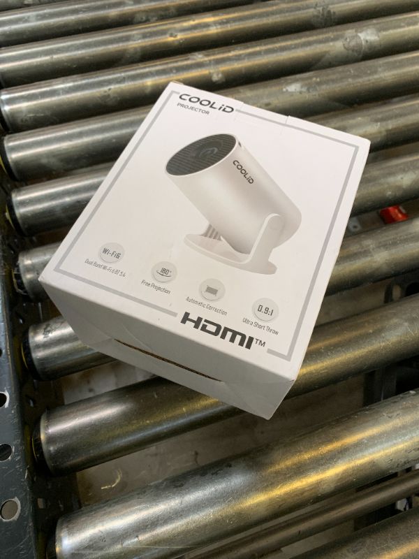 Photo 1 of [Built-in Apps & 2026 Upgraded] Mini Projector Support 4K 1080P Auto Keystone 180° Rotatable with WiFi 6 and Bluetooth 5.4, Projector Portable Compatibile with HDMI/TV Stick/Memory Stick/Laptop-Red