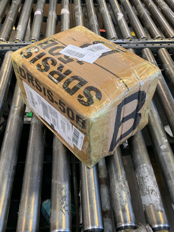 Photo 1 of Rubber Coated Hex Chrome Handles Dumbbell Set with Vertical Dark Rack  2pc x 10lbs, 2x15lbs***