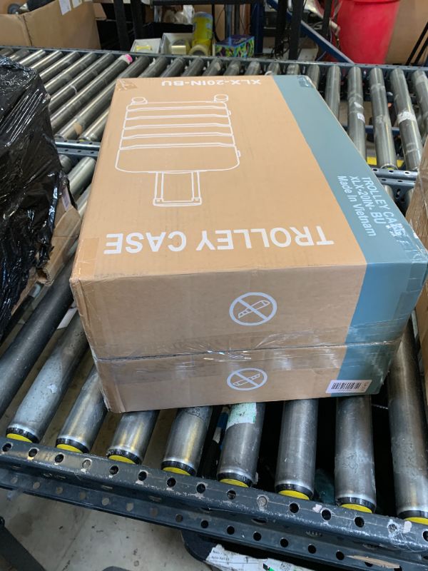 Photo 1 of NEWBULIG 20 Inch Carry on Luggage, Lightweight Expandable Rolling Suit Case with TSA Lock, Hard Shell ABS Suitcase with Double Spinner Wheels, Blue