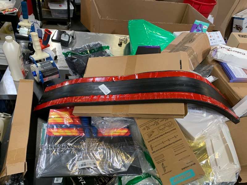 Photo 1 of 0.8'' Rise Threshold Ramp, 35.4" Wide Natural Rubber Door Ramp Wheelchair Ramp, 1500 LBS Capacity, Non-Slip Solid Rubber Threshold Ramp Used for Thresholds,Doorways and Bathroom Visit the Boiarc Store