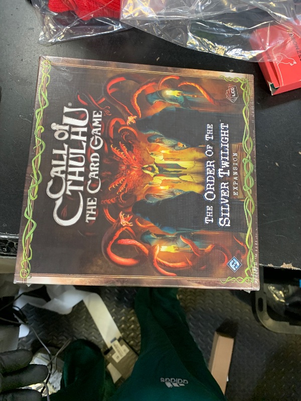 Photo 1 of Call Of Cthulhu: The Card Game - Order of the Silver Twilight Expansion
