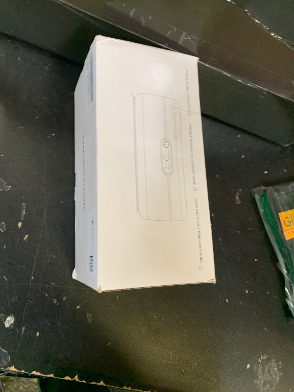 Photo 1 of Miorcols Ultrasonic Jewelry Cleaner, 48KHz Jewelry Ultrasonic Cleaner Machine for All Jewelry, Glasses, Rings, Retainers, Watch Strap, Dentures, 304 Stainless Steel 12oz Cleaning Pod - Black