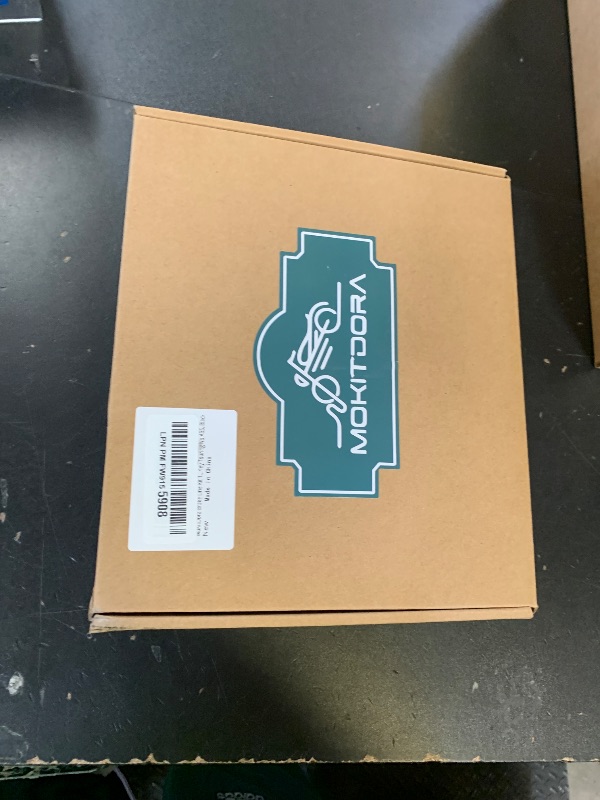 Photo 1 of MoKitDora Touring Front Brake Lines Extended Brake Cable Oil Hose for 16" Handlebars 1996-2013 Harley Street Electra Road Glide FLH No ABS, Stainless Steel Braided Black