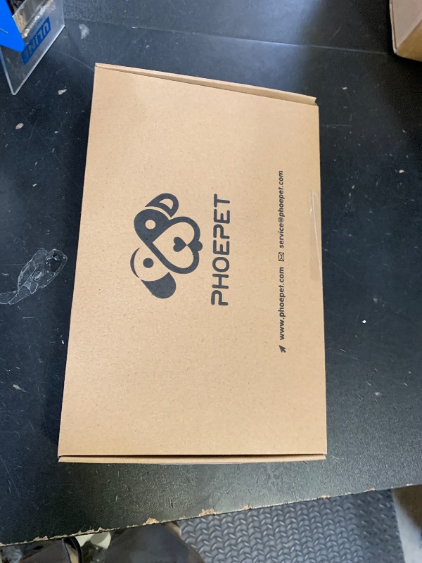 Photo 1 of PHOEPET Reflective Dog Harness Large Breed Adjustable No Pull Vest with with Handle 2 Metal Rings 3 Buckles [Easy to Put on & Take Off](L, Orange)