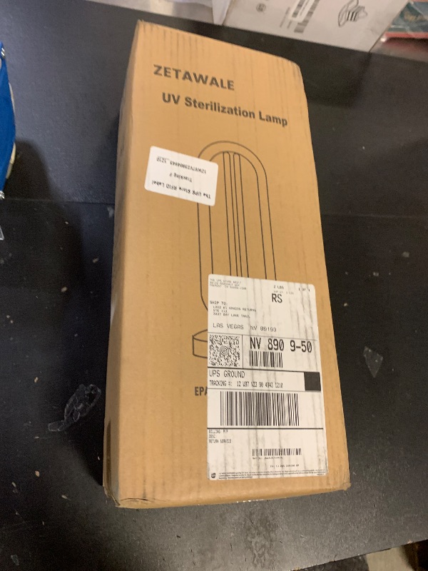 Photo 1 of ZETAWALE UV Light Sanitizer, Ultraviolet Lamp with Remote Control for Bed Bugs and Dust Mites, Home Disinfection Device UV Lamp for Home, Room & Kitchen, Ultraviolet Light with 3 Speed Timings