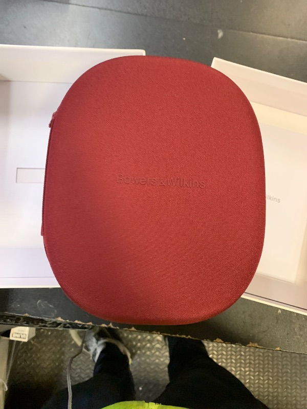 Photo 1 of Bowers & Wilkins Limited Edition Px7 S2e Over-Ear Headphones, Bluetooth Headphones Over Ear with Enhanced Noise Cancellation, Transparency Mode, Crystal-Clear Calls, 30-Hour Battery Life, Ruby Red
