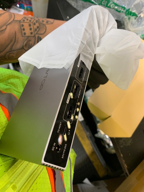 Photo 1 of Displaylink Docking Station, PULWTOP USB C DisplayLink Dock Triple Displays for MacBook M1/M2/M3/M4 Windows, 8K/4K@60Hz Displaylink Dock with 3HDMI, 3 Display Port, PD 30W,USB A/C 10Gbps, Ethernet