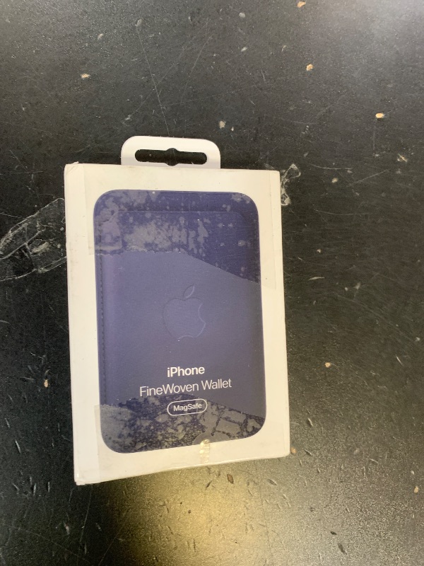 Photo 1 of **LOCKED** Apple iPhone FineWoven Wallet with MagSafe – Navy ???????
