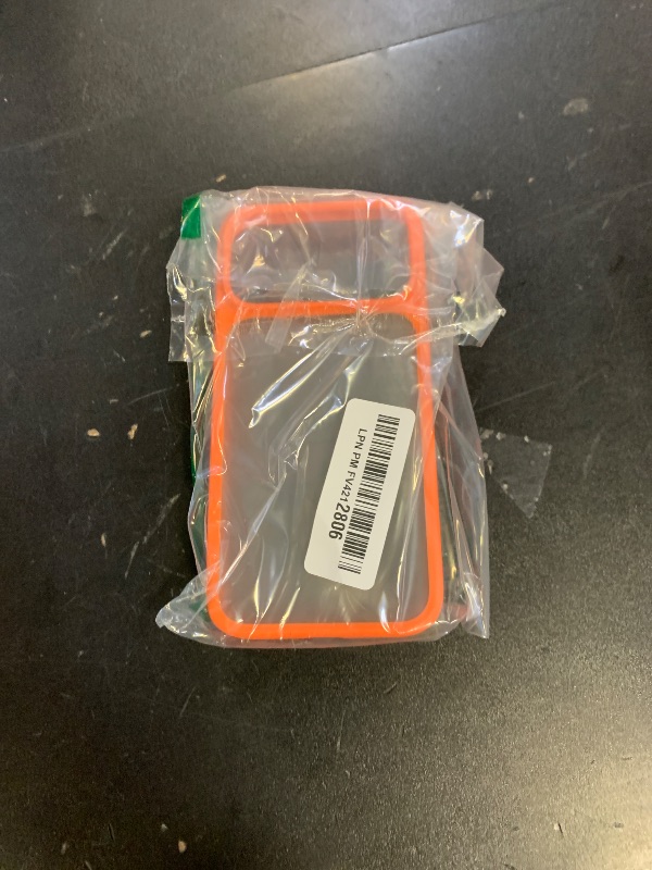 Photo 1 of TORRAS Shockproof for iPhone 17 Pro Max Case with Camera Control Button, [12FT Military Grade Drop Protection] Enhanced Grip & Soft Touch Translucent 17 Pro Max Case with DIY Buttons, Neon Orange