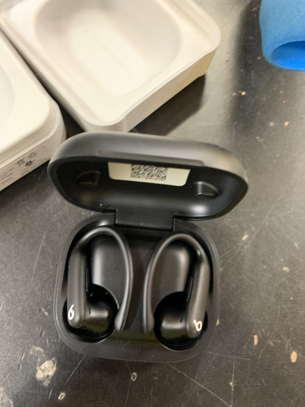 Photo 1 of Beats Powerbeats Pro 2 - Wireless Noise Cancelling Workout Earbuds with Secure- Fit Earhooks, Up to 45-Hour Battery with Charging Case, Sweat & Water Resistant, Heart Rate Monitoring - Jet Black